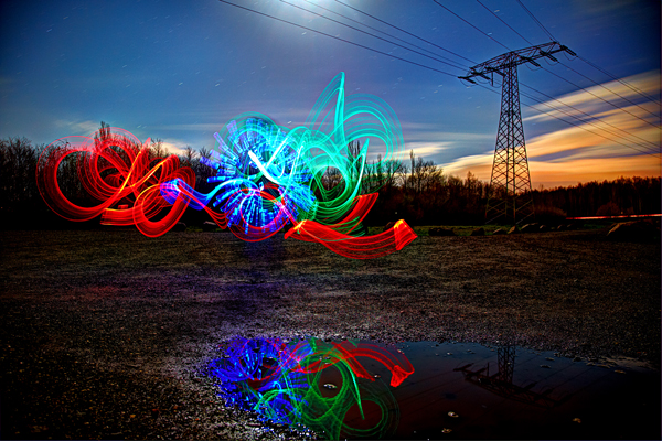 Lightpainting Jens Schneider Photography Borna Hochzeitsfotograf